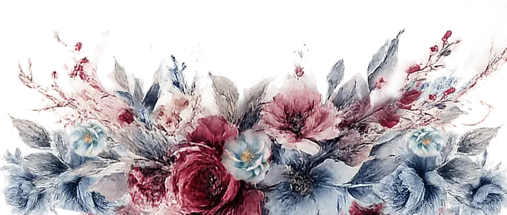 floral bottom border